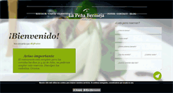 Desktop Screenshot of lapenabermeja.com
