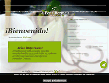 Tablet Screenshot of lapenabermeja.com